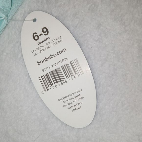 5 for $10 Bonbebe NWT Summer Outfit size 6-9M - Picture 5 of 8